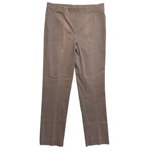 Lior Paris Pants T3 US 6 Brown Lize Benga Pull On Stretch Classic Made in France